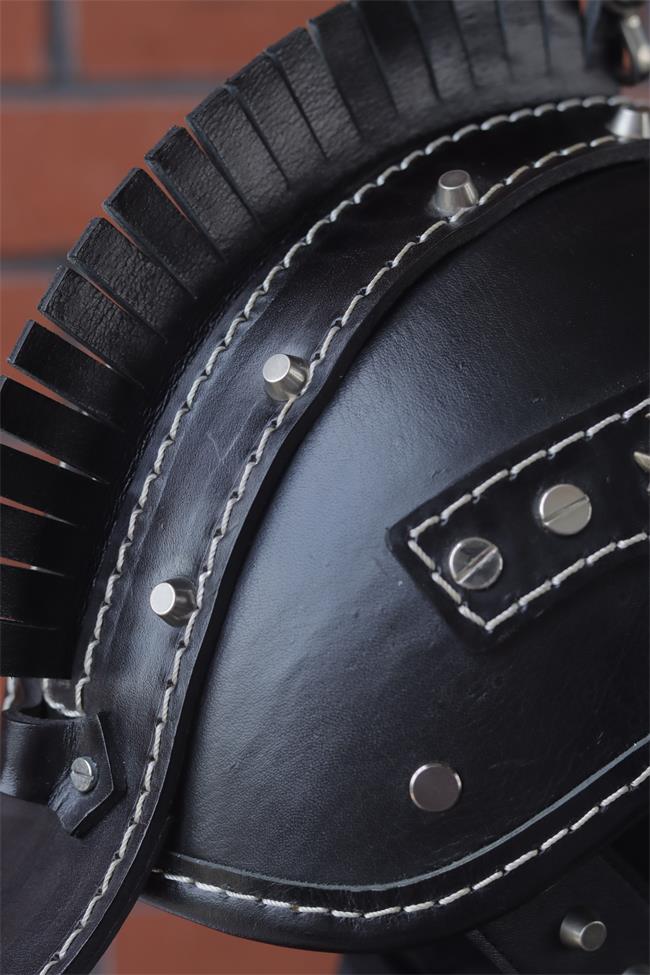 decorative-Half-helmet-Cowhide-Leather