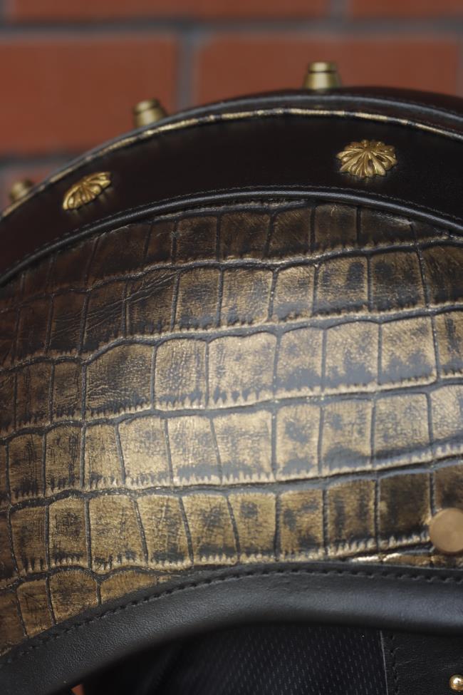 decorative-Half-helmet-Cowhide-Leather