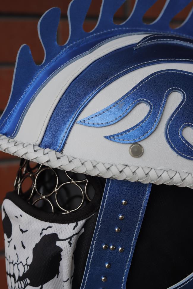 decorative-Half-helmet-Cowhide-Leather