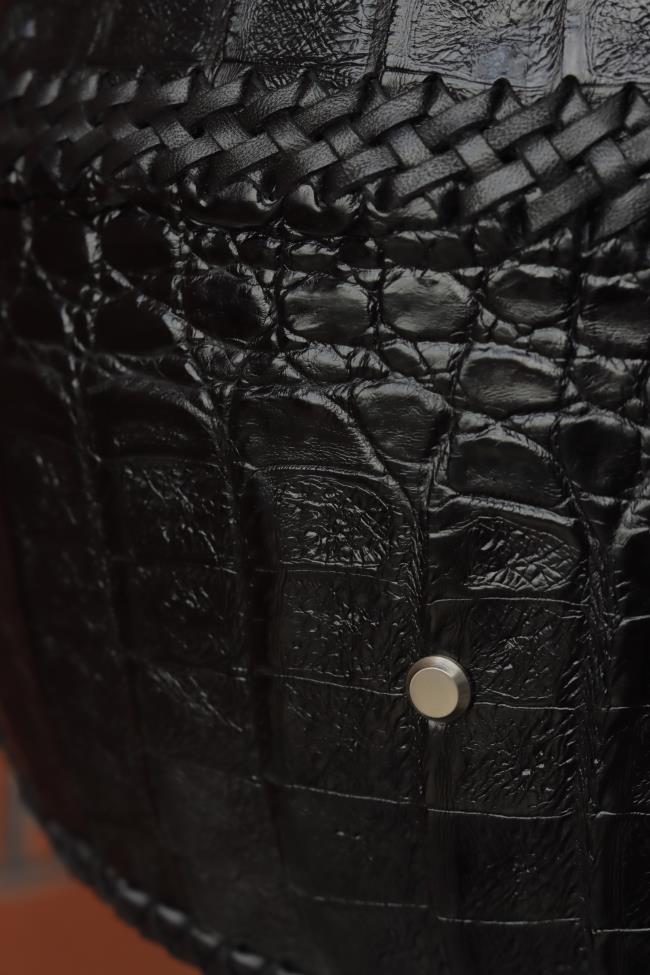 decorative-3/4helmet-Python-Leather