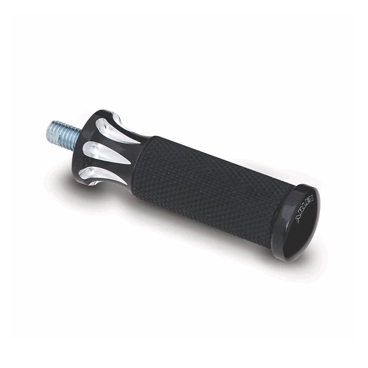 Arlen Ness 1603-0172 black deep-cut motorcycle shifter peg