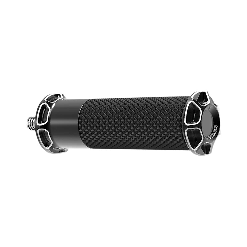 Arlen Ness 1603-0208 black straight deep-cut motorcycle shifter peg