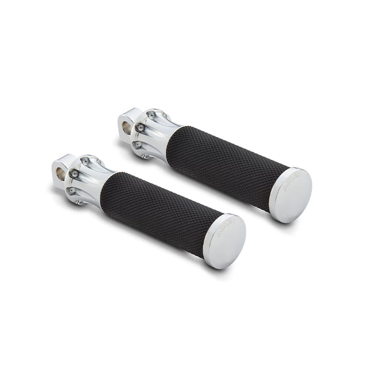 Arlen Ness 1620-0893 chrome deep-cut motorcycle foot pegs