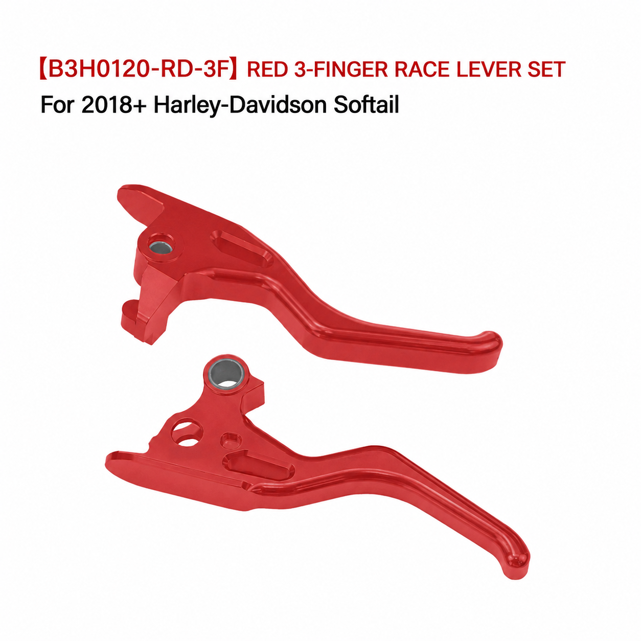 B3H0120-RD-3F red race lever set