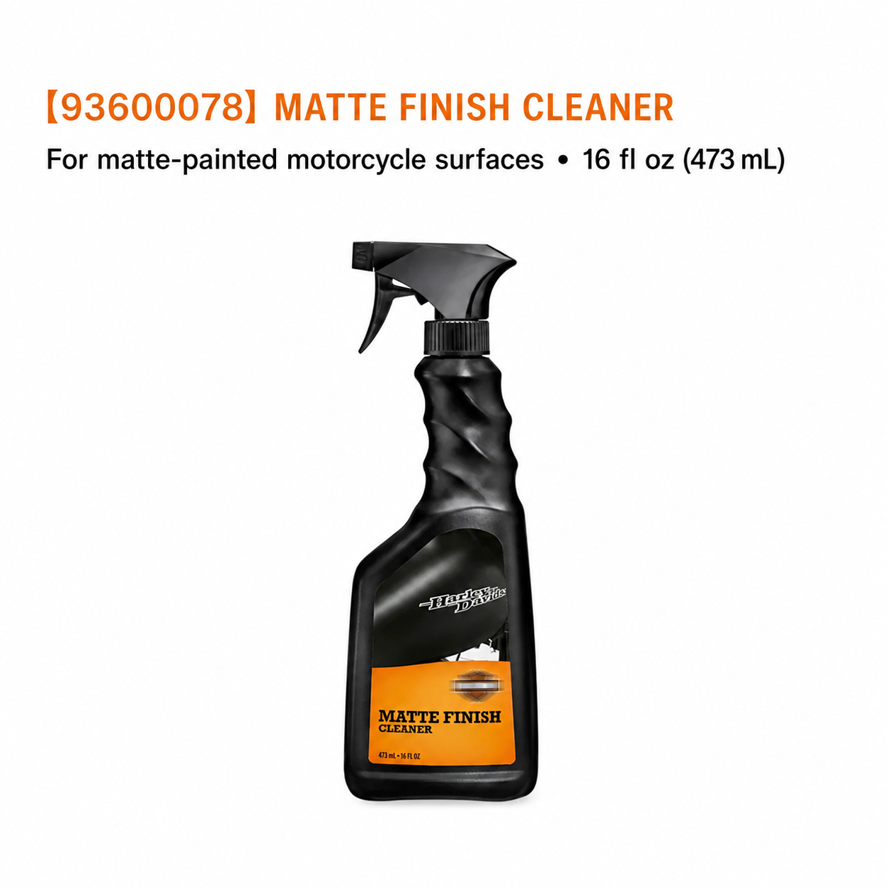 93600078 Matte Finish Cleaner