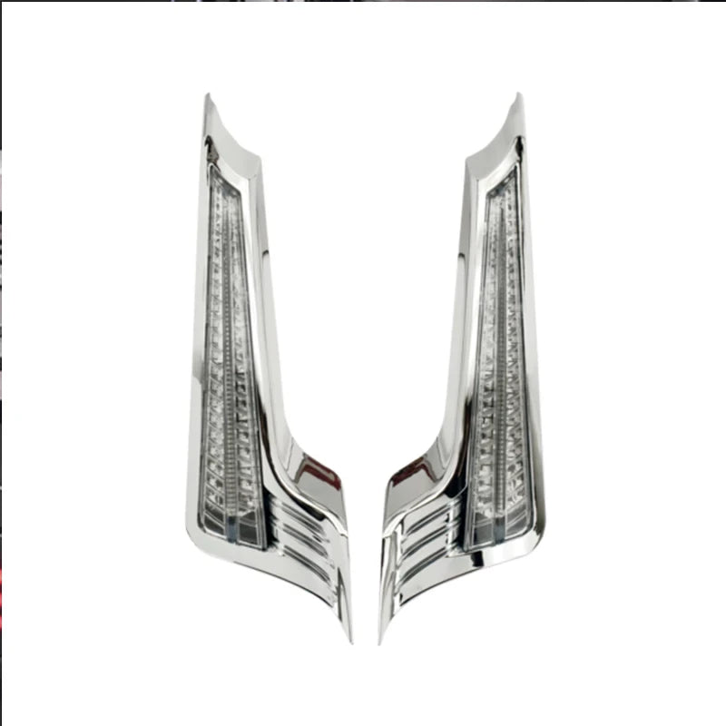 Ciro 40022 chrome rear fender filler LED light pair