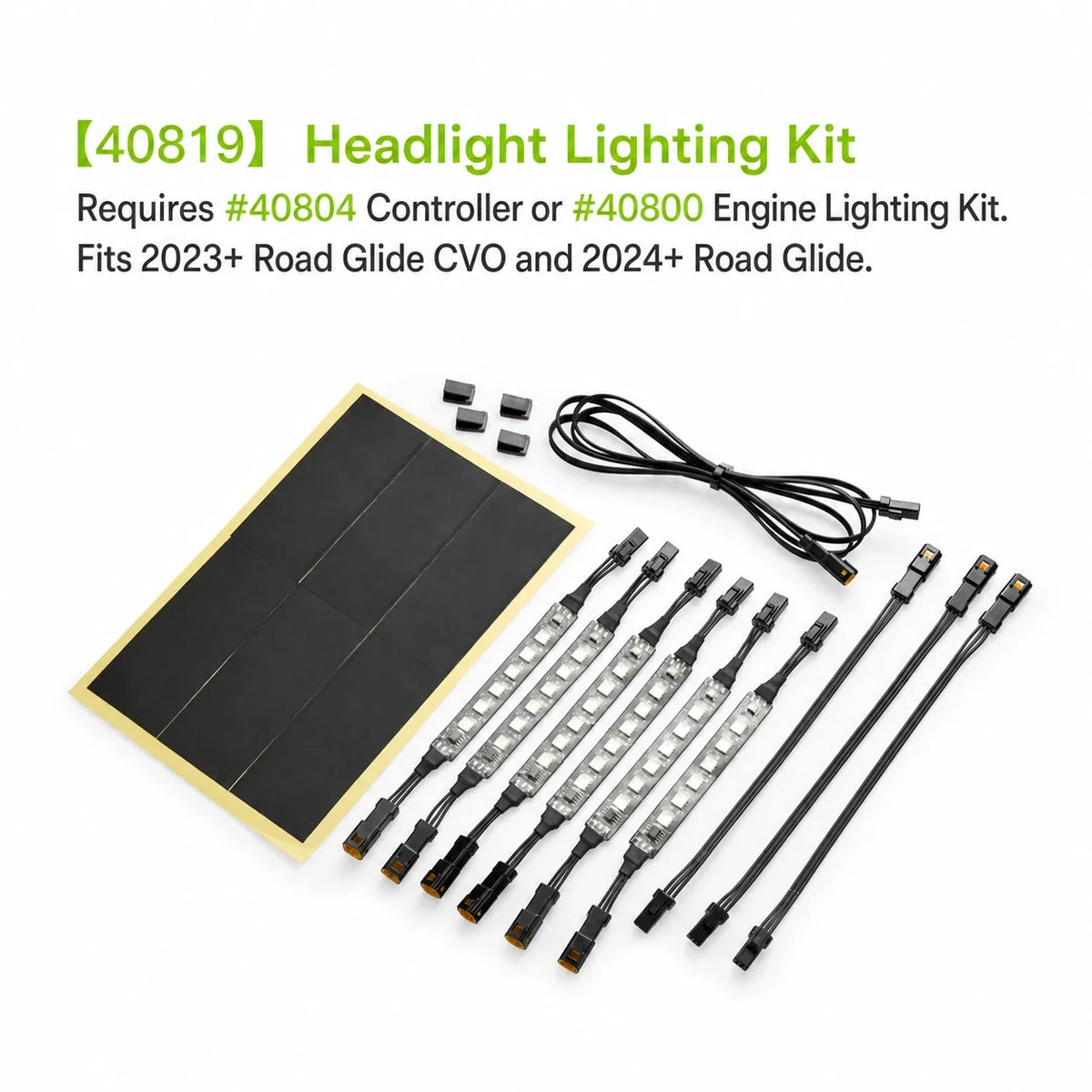 Ciro 40819 headlight LED lighting kit for 2023+ Road Glide CVO and 2024+ Road Glide