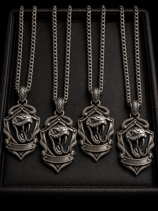 Custom motorcycle club necklace and pendant design