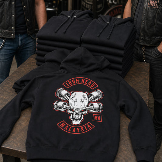 cotton polyester club hoodie