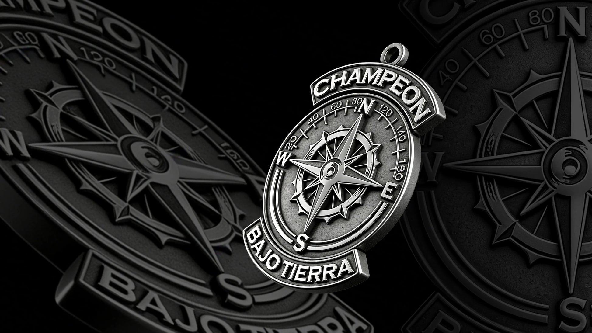 Custom compass wheel motorcycle club pendant craftsmanship reference, gallery layout