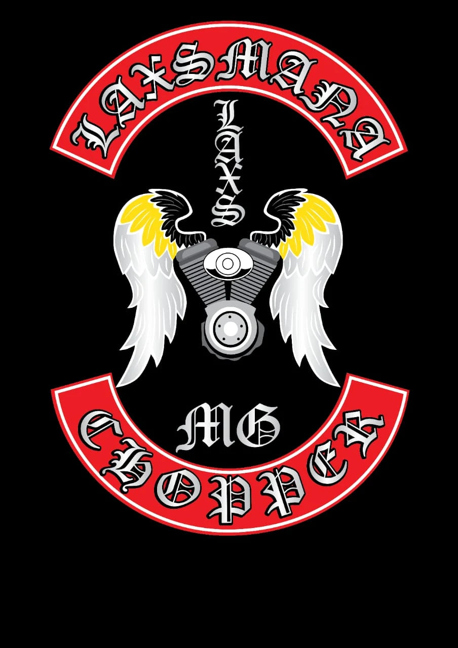 Winged Sword motorcycle club logo supplied as a display-only design reference