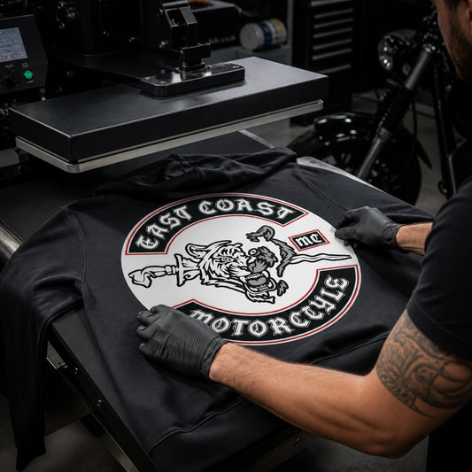 dtf dtg club hoodie printing
