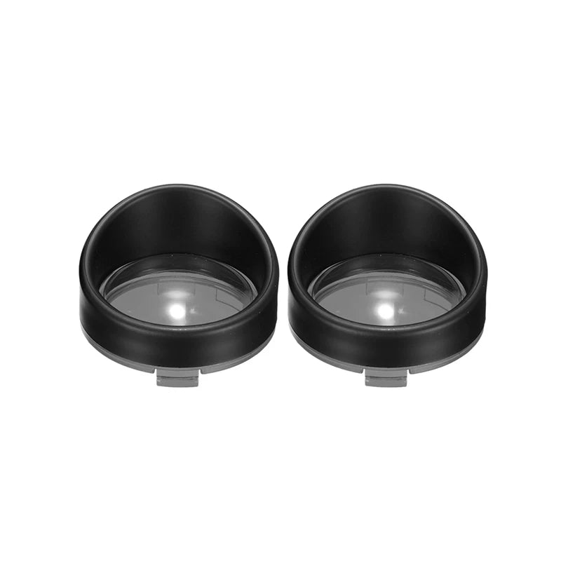 Fangster 090338 black turn signal housings with smoked lenses