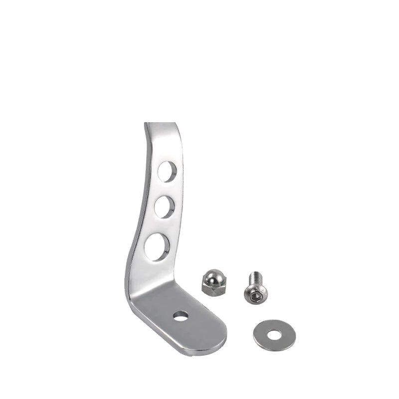 Fangster 150121 chrome kickstand extension for 1991 and newer Harley Touring models