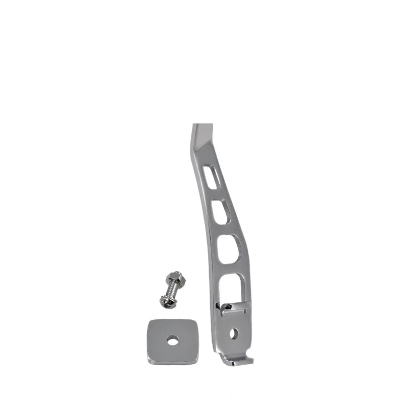 Fangster 150122 chrome kickstand extension for 1993-2017 Harley Dyna