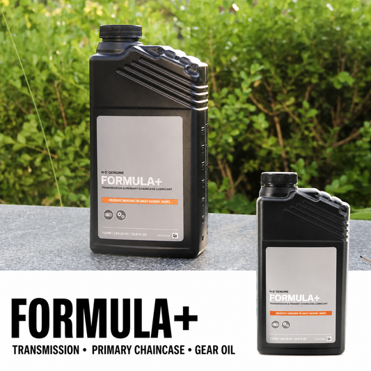 Formula+ transmission and primary chaincase gear oil for Harley-Davidson