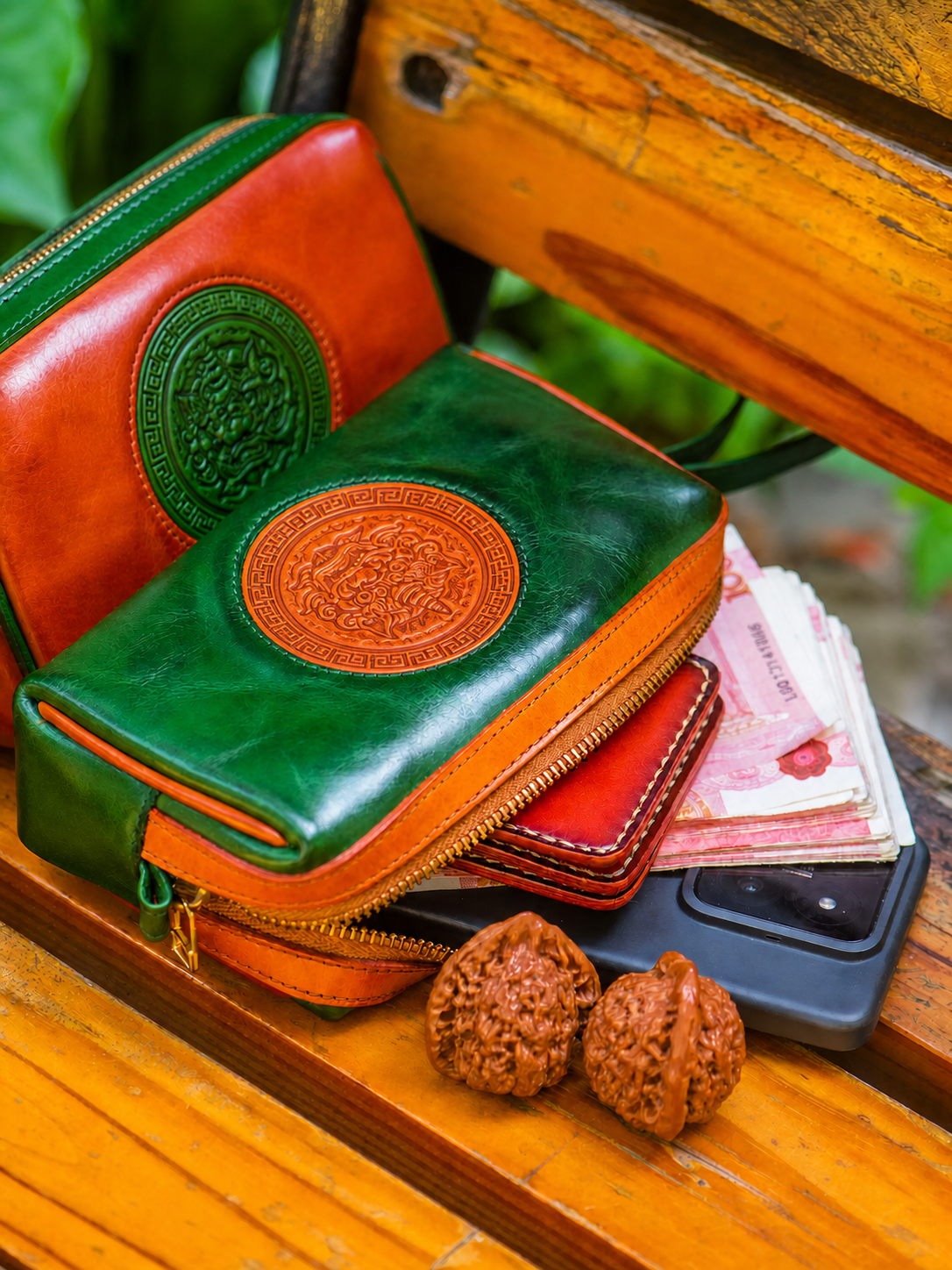 fortune guardian clutch wallet capacity with phone and cash