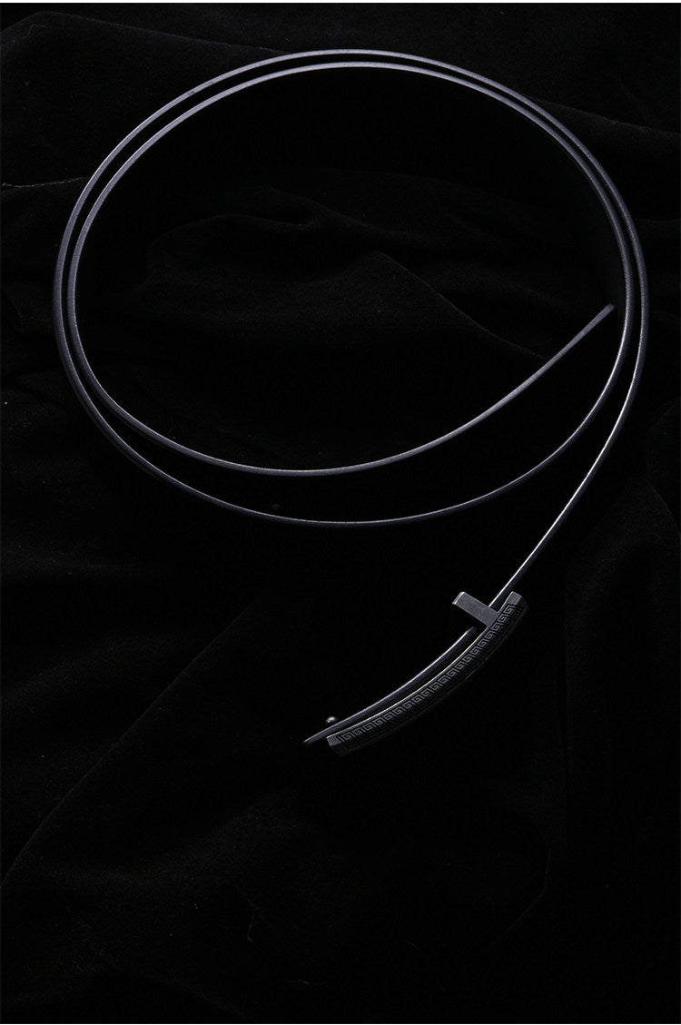Guardian Beast Sword Silver Biker Belt — detail view 14