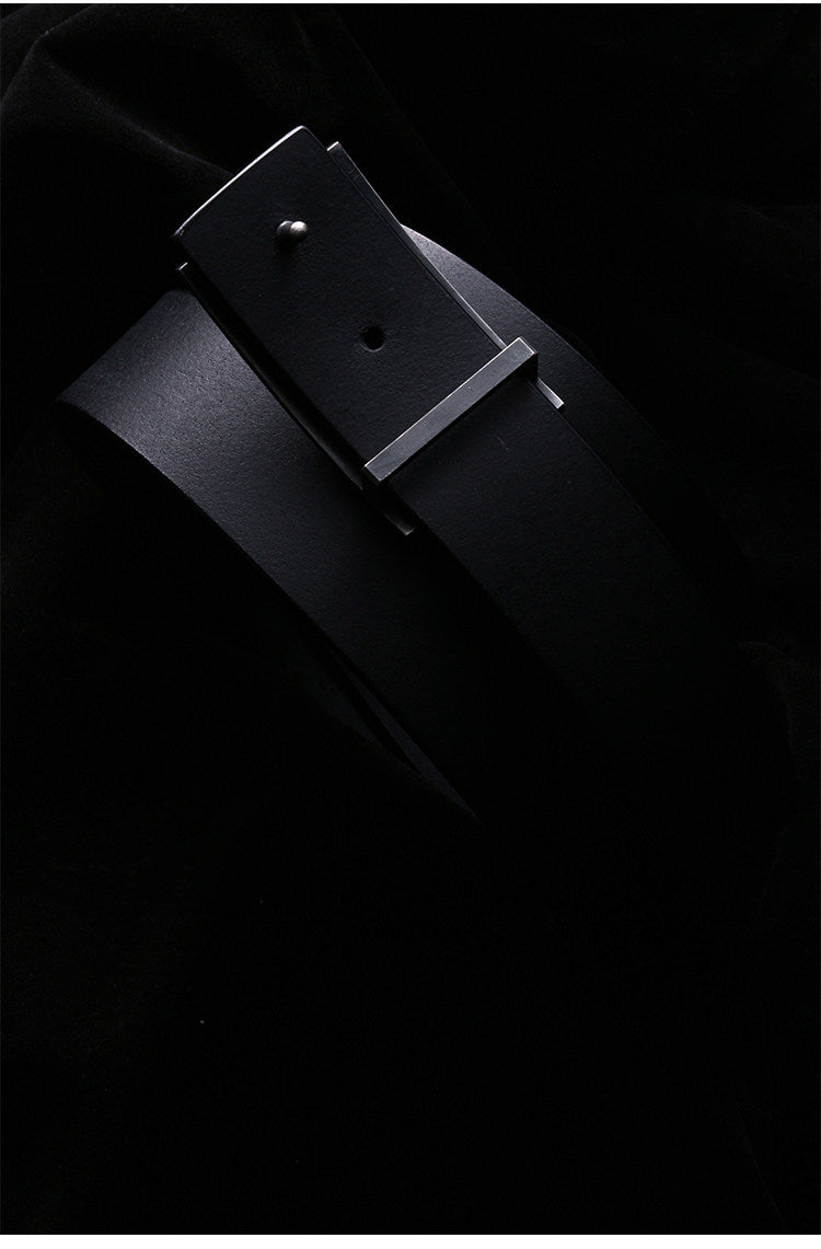 Guardian Beast Sword Silver Biker Belt — detail view 15