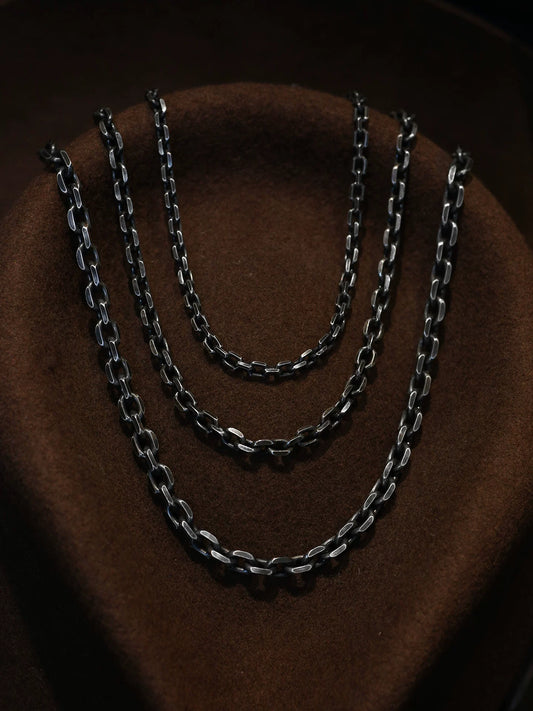 Handcrafted Sterling Silver Mariner Chain Necklace - view 1
