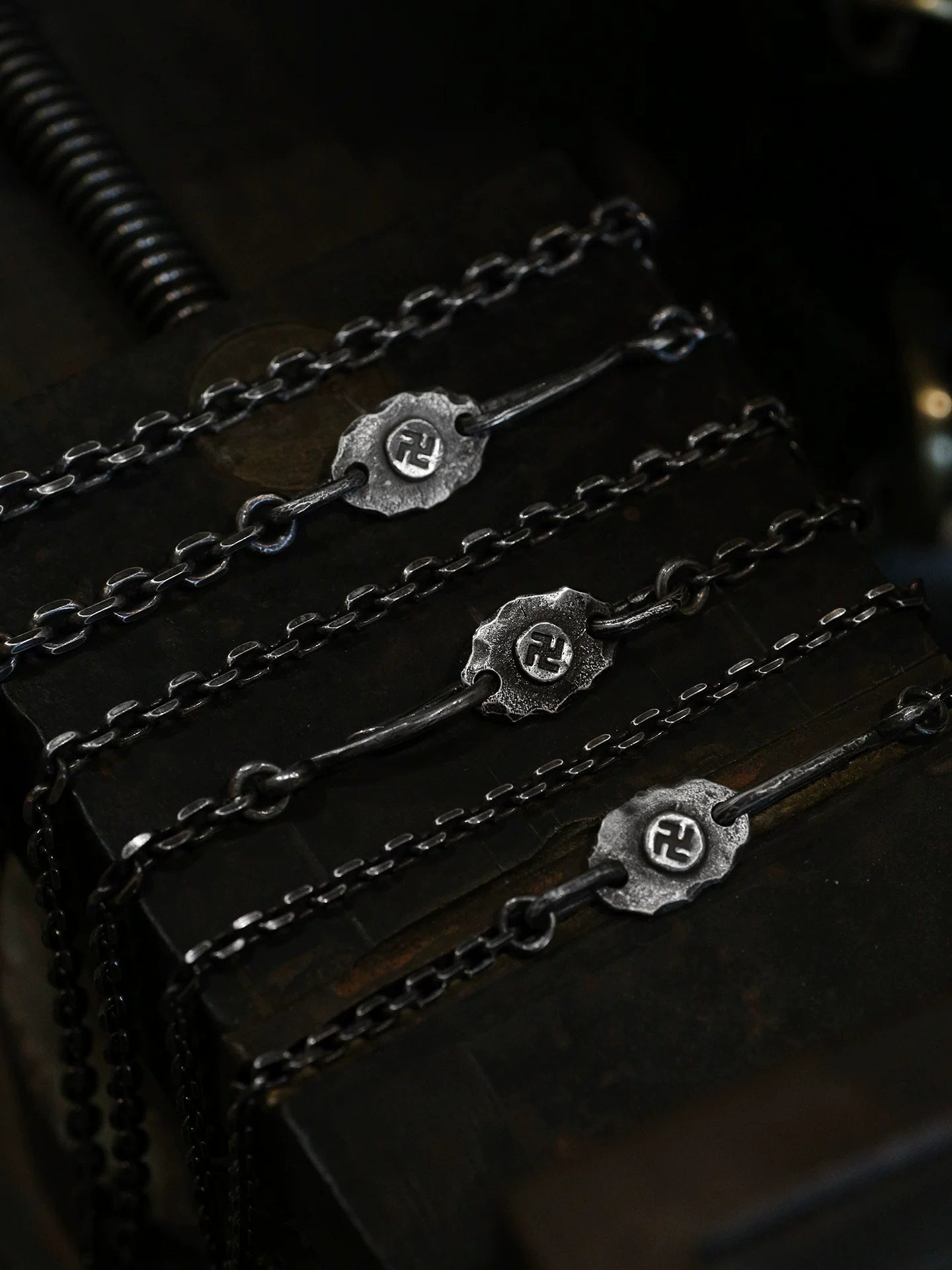Handcrafted Sterling Silver Mariner Chain Necklace - view 3