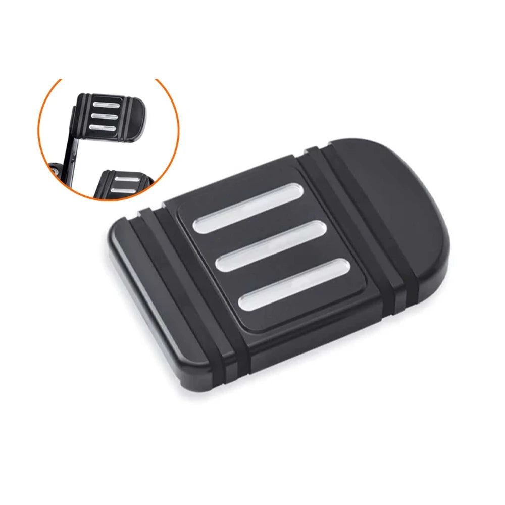 41449-10 machined brake pedal pad for Harley