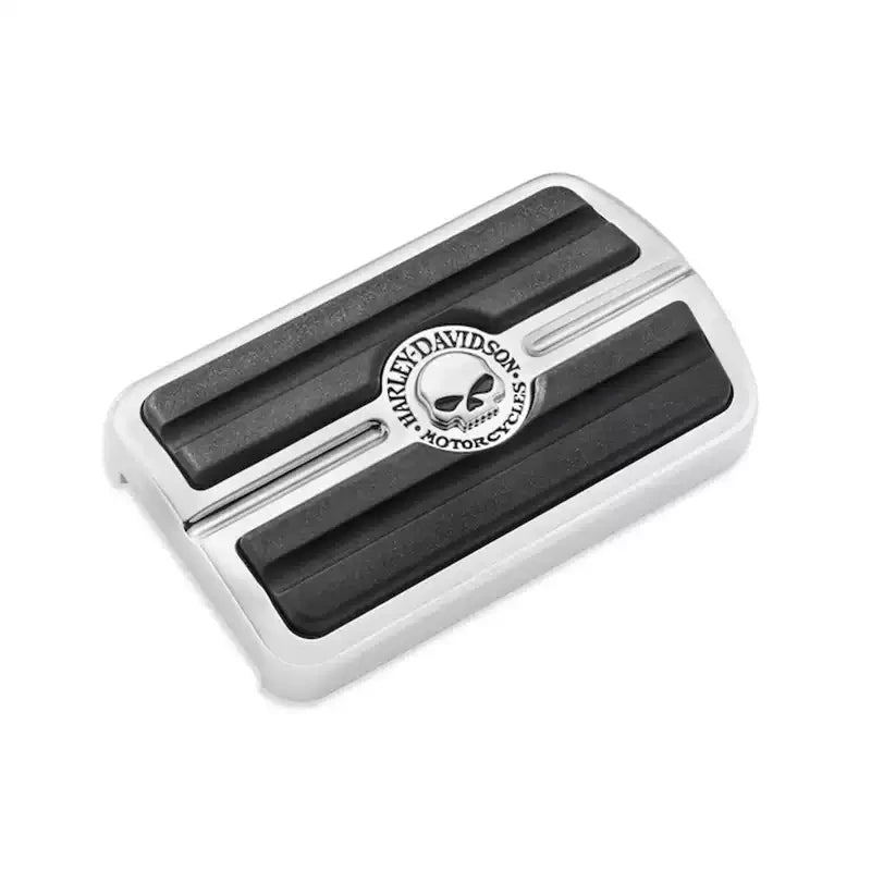 50600313 chrome skull brake pedal pad for Harley Breakout and Low Rider ST
