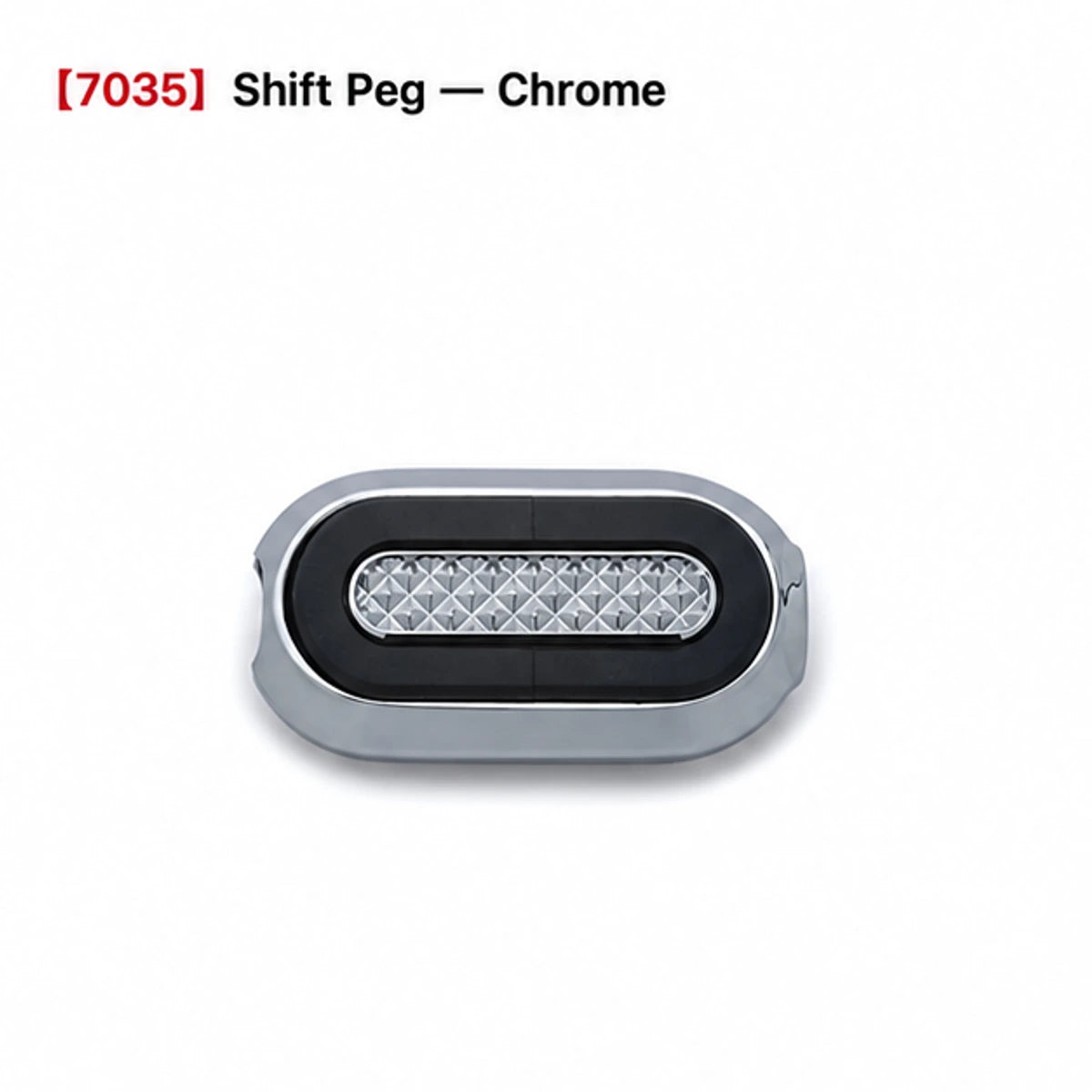 7035 chrome shift peg for compatible Harley motorcycles