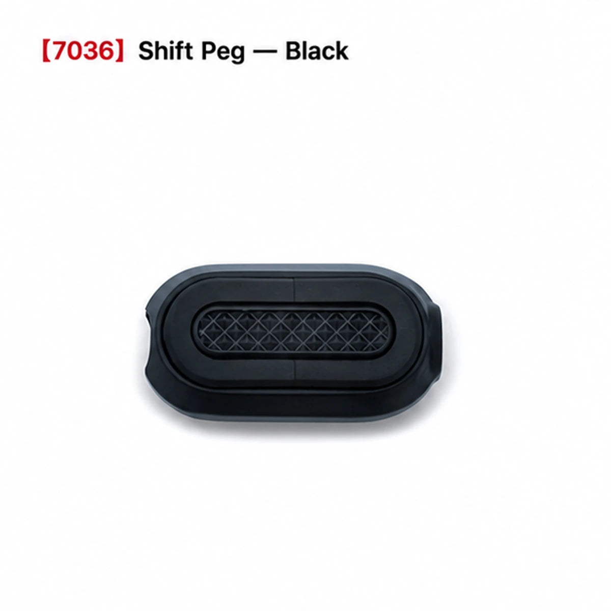 7036 black shift peg for compatible Harley motorcycles