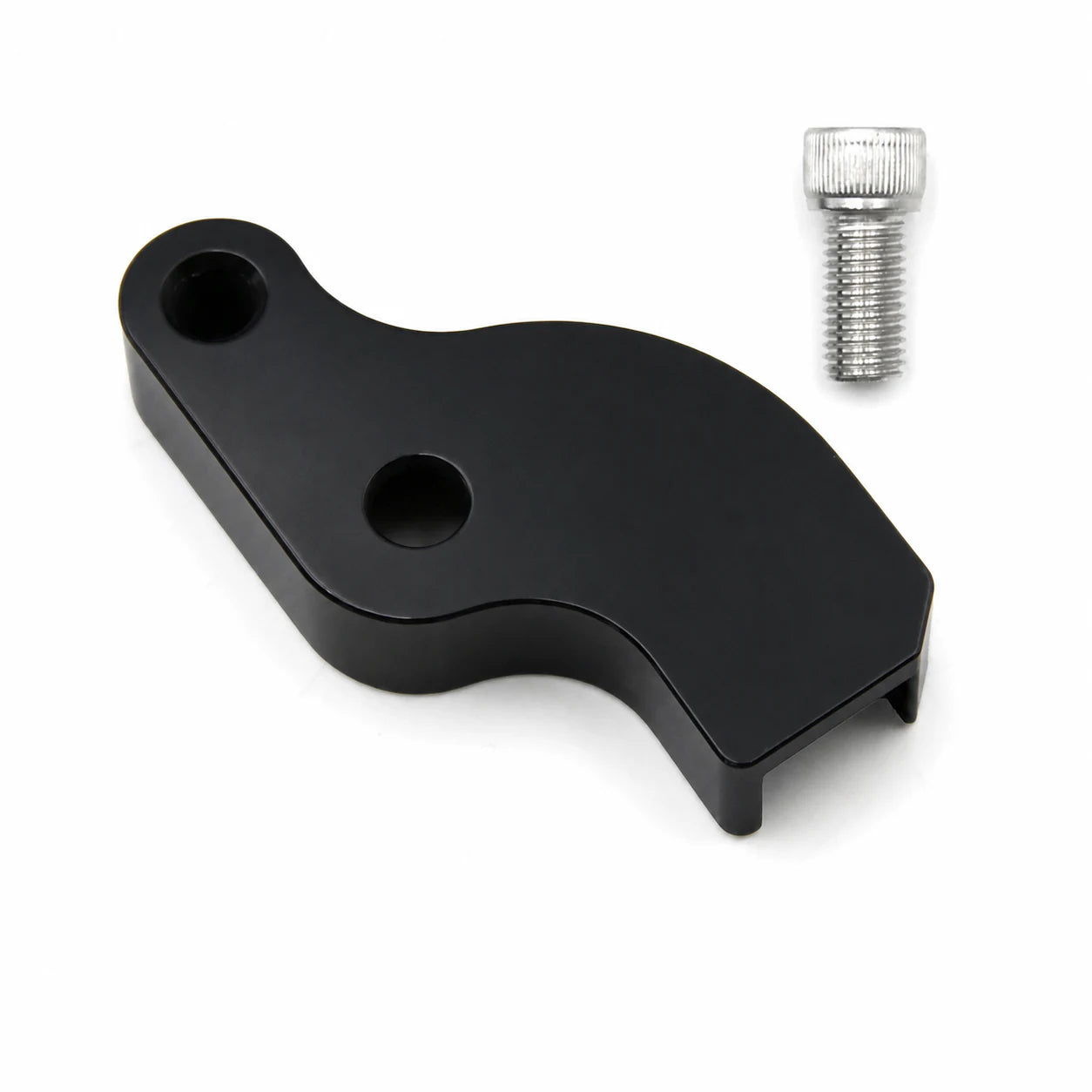 Black Harley neutral finder shift assist bracket SKU 0501010B