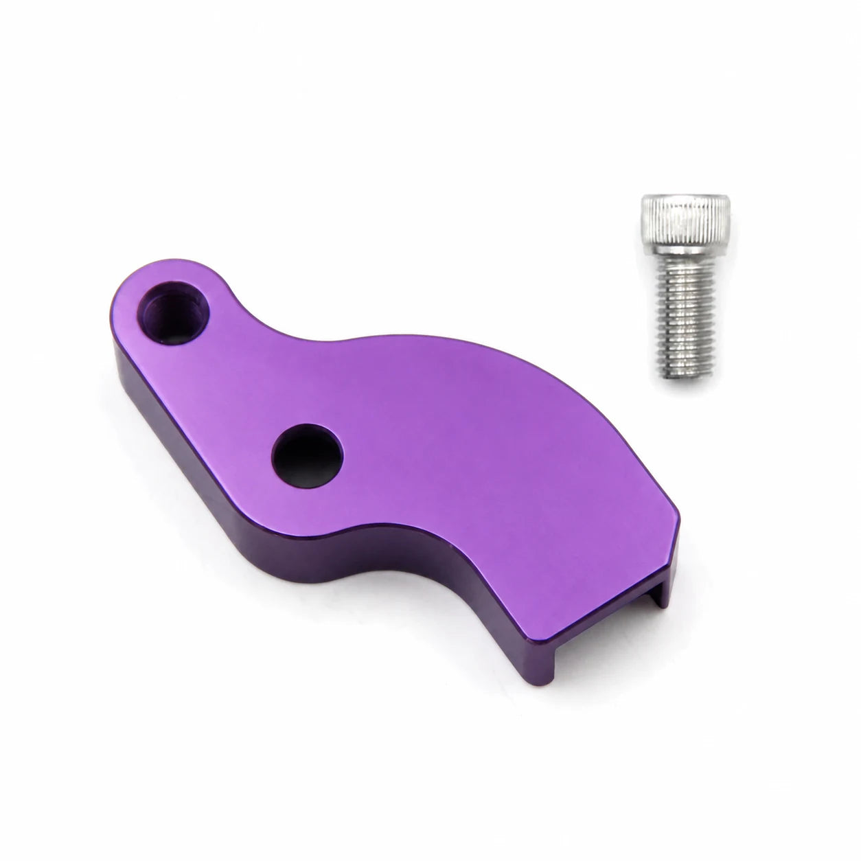 Purple Harley neutral finder shift assist bracket SKU 0501010PL