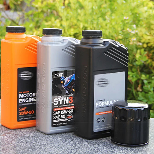 Harley-Davidson motorcycle engine oil comparison