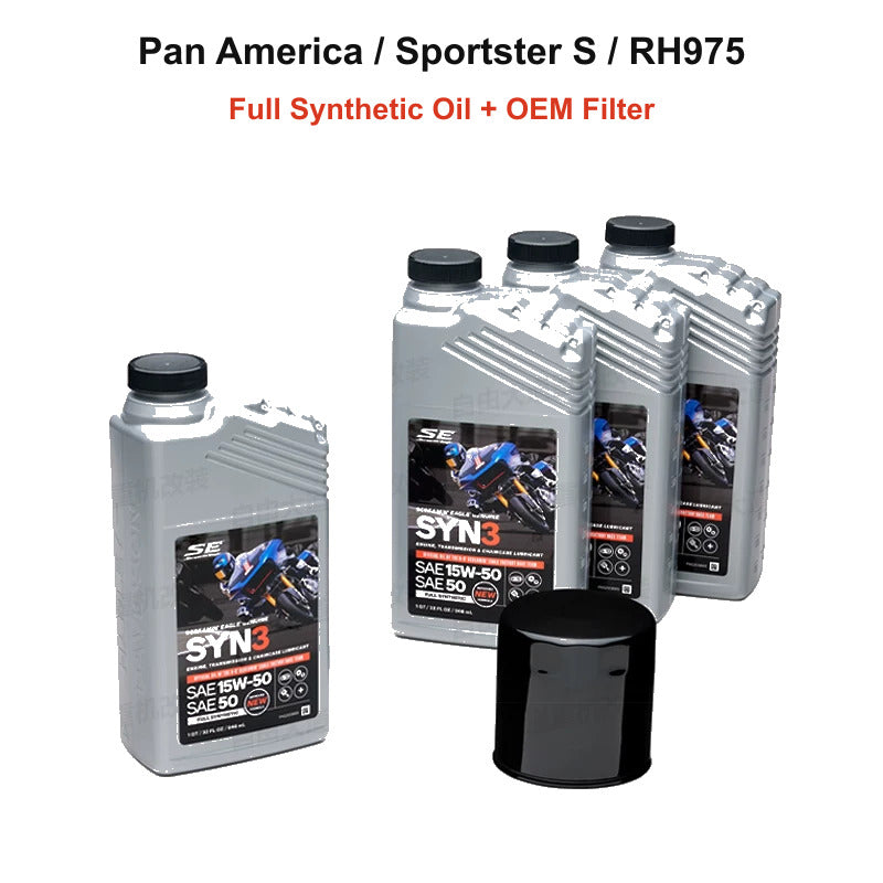 Pan America Sportster S RH975 full synthetic oil kit