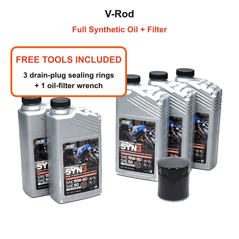 V-Rod full synthetic oil and filter kit
