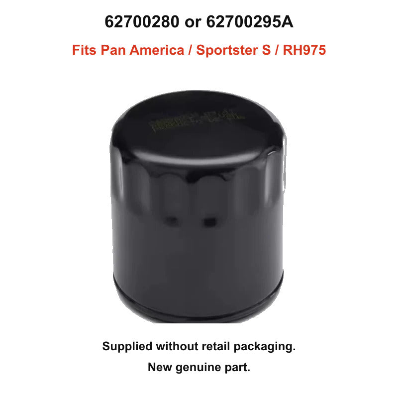 OEM oil filter for Pan America Sportster S RH975