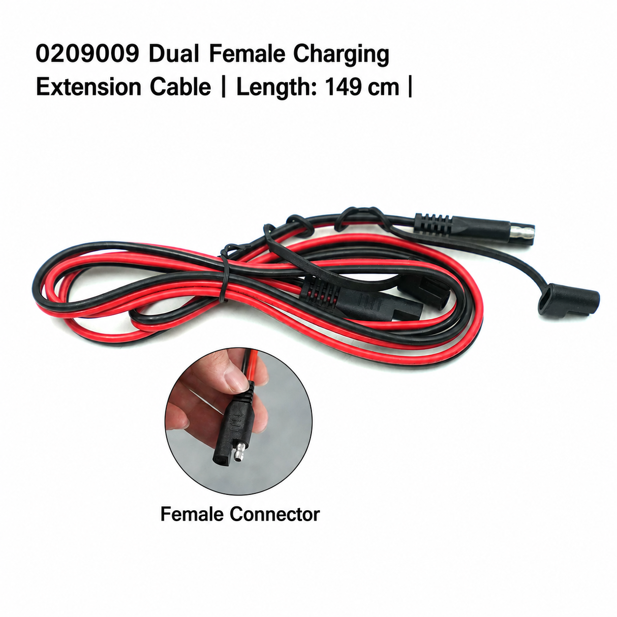0209009 Charging Extension Cable 149 cm