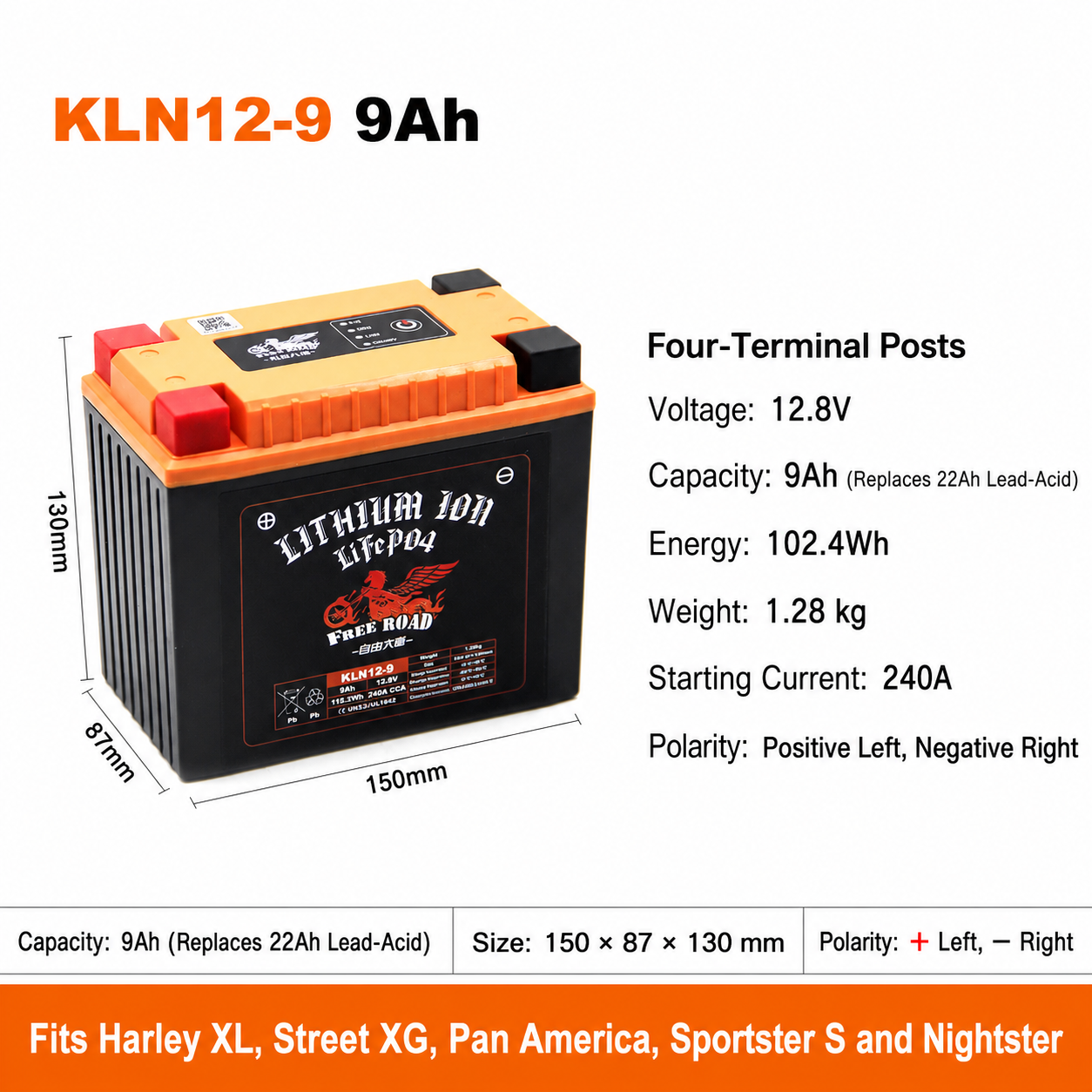 9Ah Lithium Battery