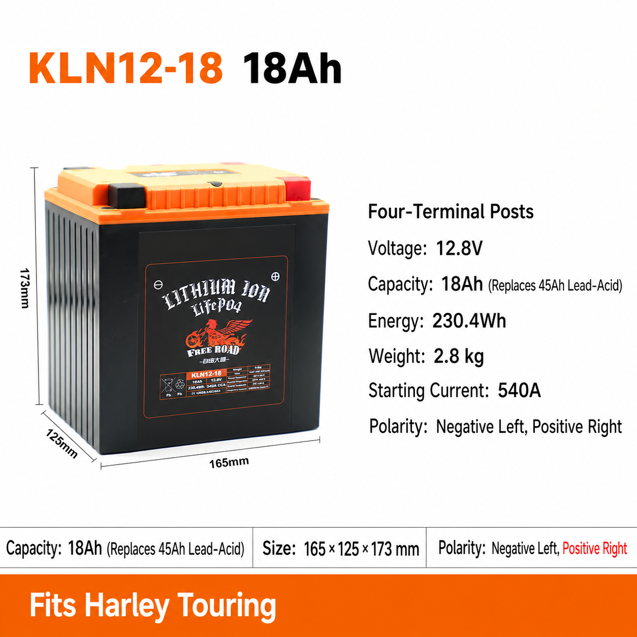 18Ah Lithium Battery