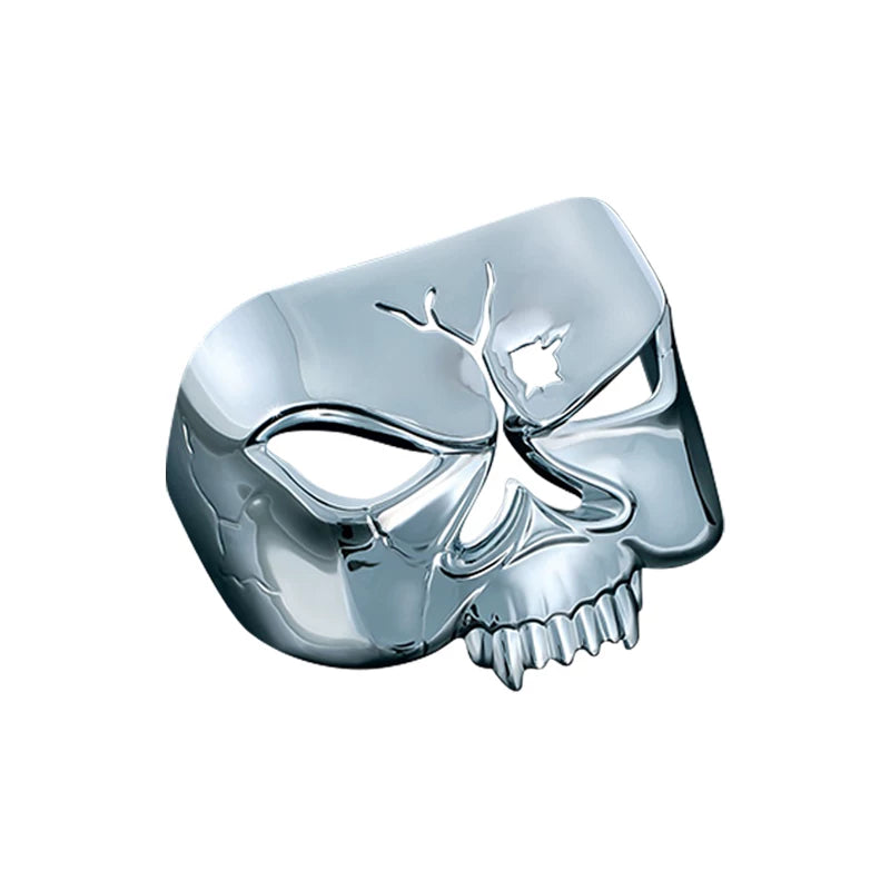 Kuryakyn 9009 chrome skull tail light cover