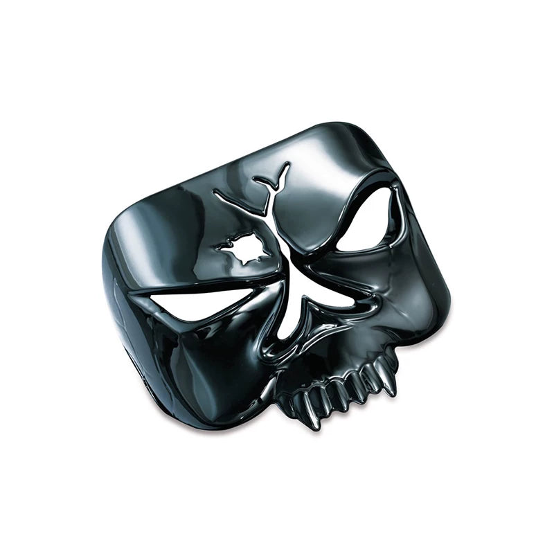 Kuryakyn 9024 black skull tail light cover