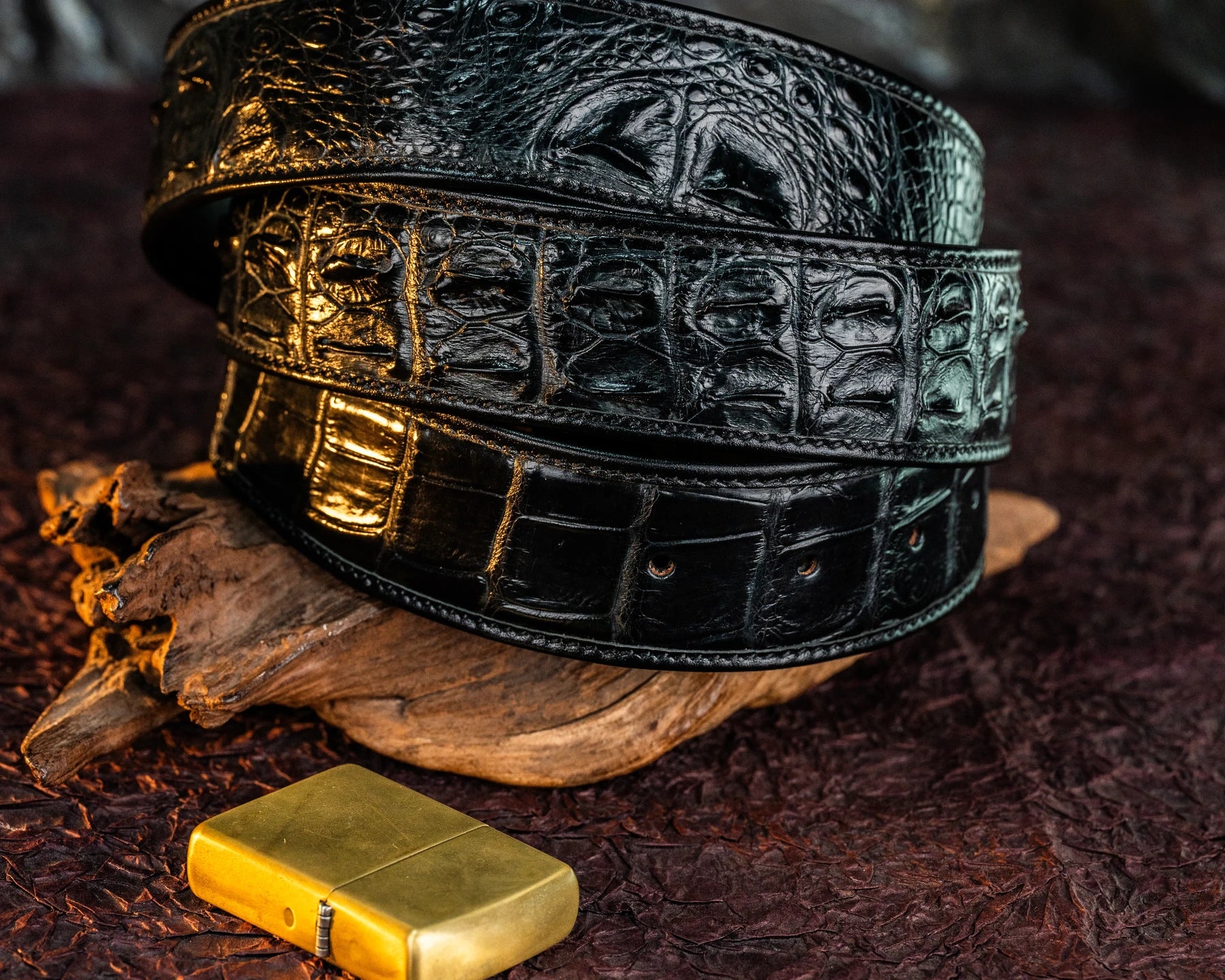 Marshal Tianpeng 3D Relief Biker Belt Buckle detail view 3