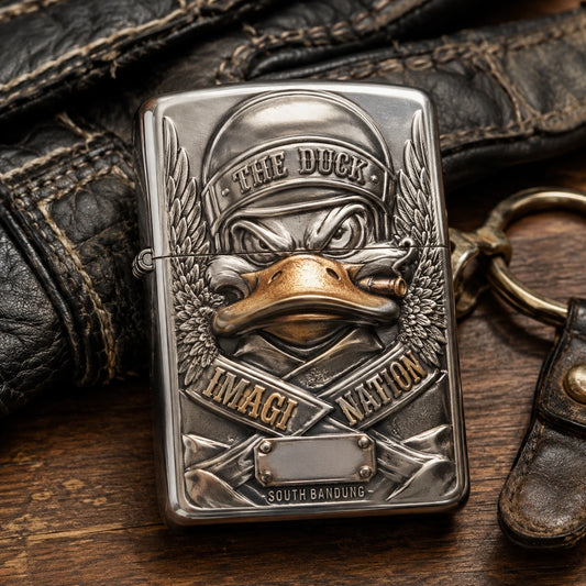 Matching member-edition lighters with one authorized club emblem