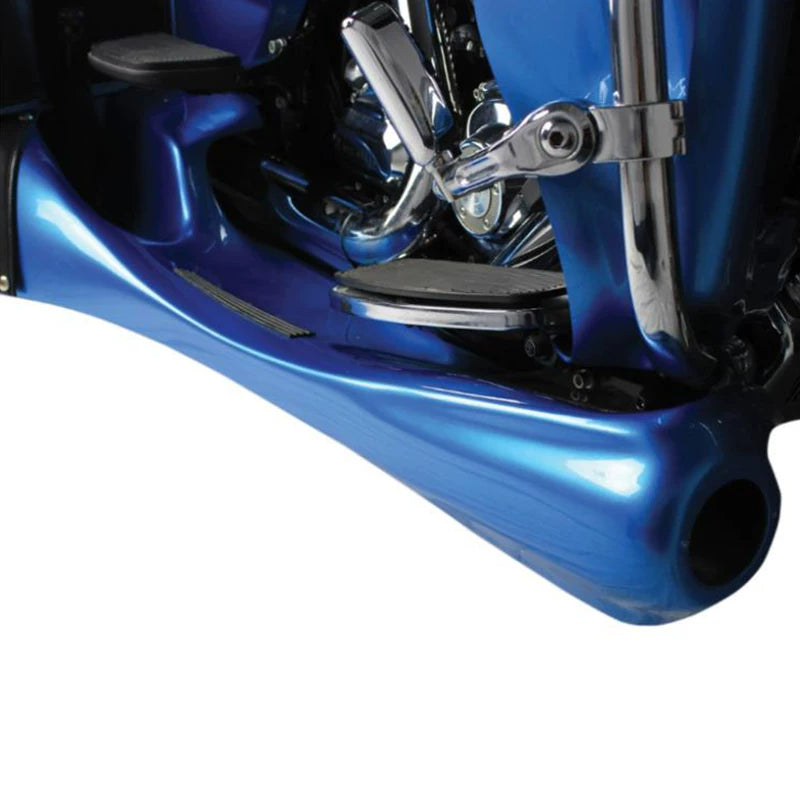 0521-1169 full-length side body kit detail for Harley trikes