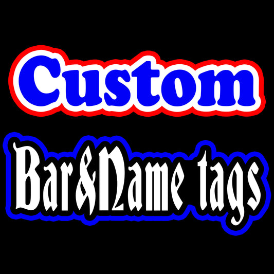 Custom Motorcycle Club Bar Tags-Biker Patches-Embroidery-5