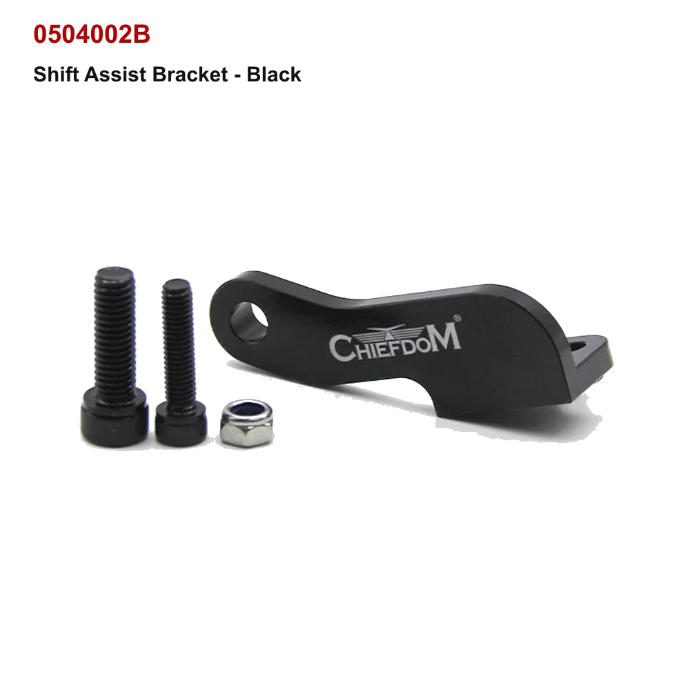 shift assist bracket in black for Harley-Davidson Nightster RH975 motorcycle shift controls