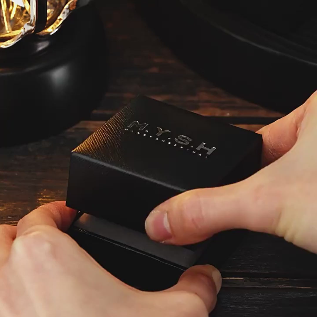 Sterling silver biker earring product video