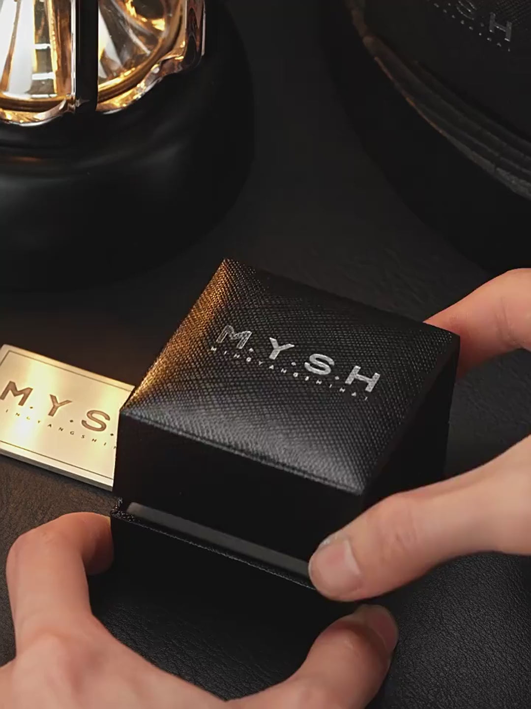 Sterling silver biker earring product video