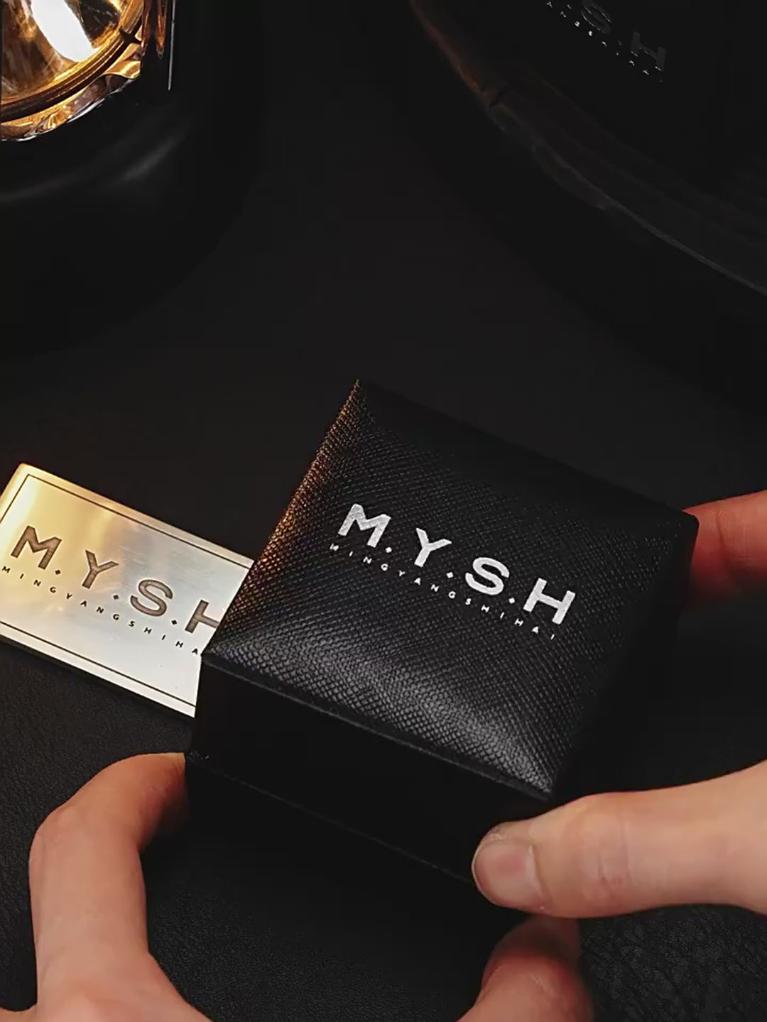 Sterling silver biker earring product video