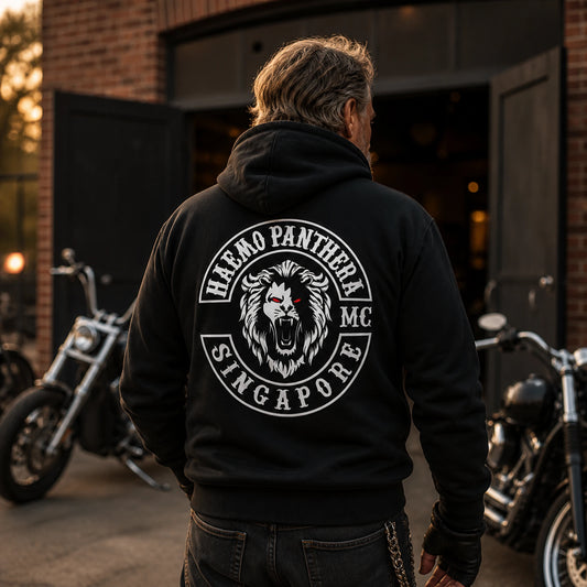 pullover motorcycle club hoodie