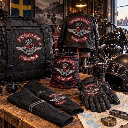 long distance touring gear for motorcycle clubs.